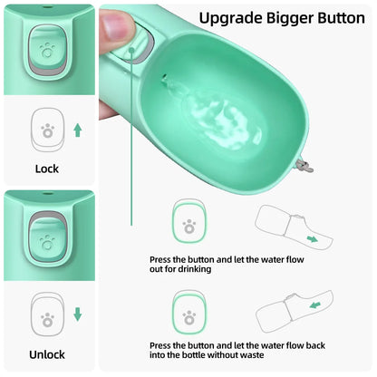 Portable Water Bottle for Pets
