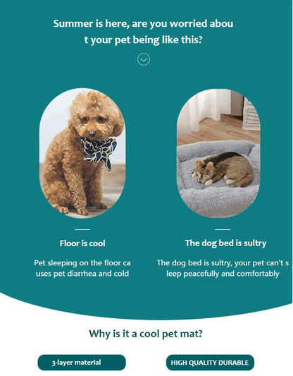Cool Comfort Pet Mat – Cooling Bed for Dogs & Cats